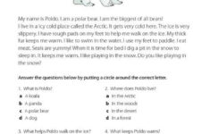 Students Read The Text And Answer The Multiple Choice Ques 3rd Grade