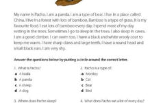 Students Read The Text And Answer The Multiple Choice Questions