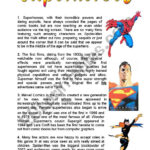 Superheroes Reading Comprehension ESL Worksheet By Profy2007