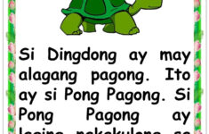 Teacher Fun Files Tagalog Reading Passages 4