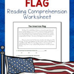 The American Flag Reading Comprehension Worksheet Mamas Learning Corner