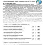 The Internet Test 9th Grade A2 B1 English ESL Worksheets In 2020