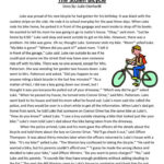 Third Grade Worksheets Reading Comprehension Lessons Teaching