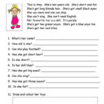 This Is Amy Simple Reading Comprehension English ESL Worksheets For