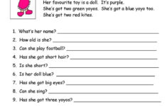 This Is Amy Simple Reading Comprehension English ESL Worksheets For