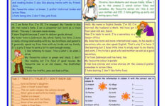 This Is Me Part 1 Reading Comprehension For Adults Elementary