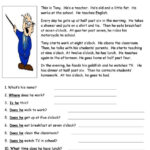 Tony The Teacher Reading Comprehension Worksheet Free ESL Printable