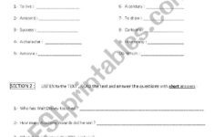 Walt Disney Reading Comprehension ESL Worksheet By Carobo