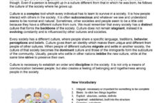 What Is Culture English ESL Worksheets For Distance Learning And