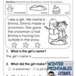 Winter Printables Literacy Math Science Science Reading