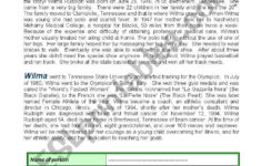 Women In History Reading Comprehension ESL Worksheet By Profy2007