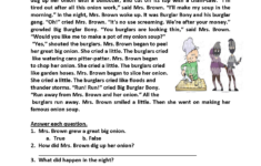 10 3Rd Grade Reading Comprehension Worksheets Ideas | Reading for Reading Comprehension Worksheets 3Rd Grade