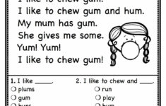 1St Grade Reading Worksheets - Best Coloring Pages For Kids in 1St Grade Reading Comprehension Worksheet