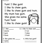 1St Grade Reading Worksheets   Best Coloring Pages For Kids Intended For Free Printable Reading Comprehension Worksheets For 1st Grade