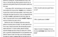 4Th Grade Science Reading Comprehension Pdf - Fill Online within Science Reading Comprehension Worksheets 4th Grade