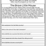 5 Printable Reading Comprehension English Worksheets! (Ages 4   7 Within 4th Reading Comprehension Worksheets