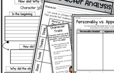 5 Resources For Teaching Character Traits - Having Fun First pertaining to Character Traits Reading Comprehension Worksheets