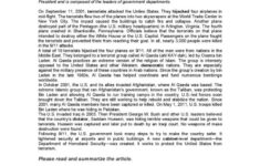 9-11 World Trade Center General Read…: English Esl Worksheets Pdf for 9/11 Reading Comprehension Worksheets