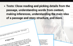 A Dog'S Tale Sat Fiction Reading Comprehension Worksheet - Classful inside Sat Reading Comprehension Worksheets