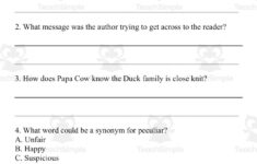 A Family Recipe Reading Comprehension Worksheetteach Simple within Reading A Recipe Comprehension Worksheet