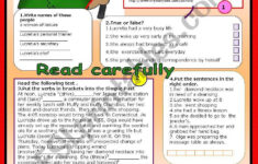 A Mystery Case - Esl Worksheetpatties for Mystery Reading Comprehension Worksheets