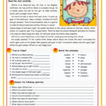 Alfred'S Daily Routine Reading For D…: English Esl Worksheets Pdf For Reading Comprehension Worksheets Daily Routines