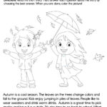 All About Autumn Reading Comprehension Worksheet   Have Fun Teaching Throughout Autumn Reading Comprehension Worksheets