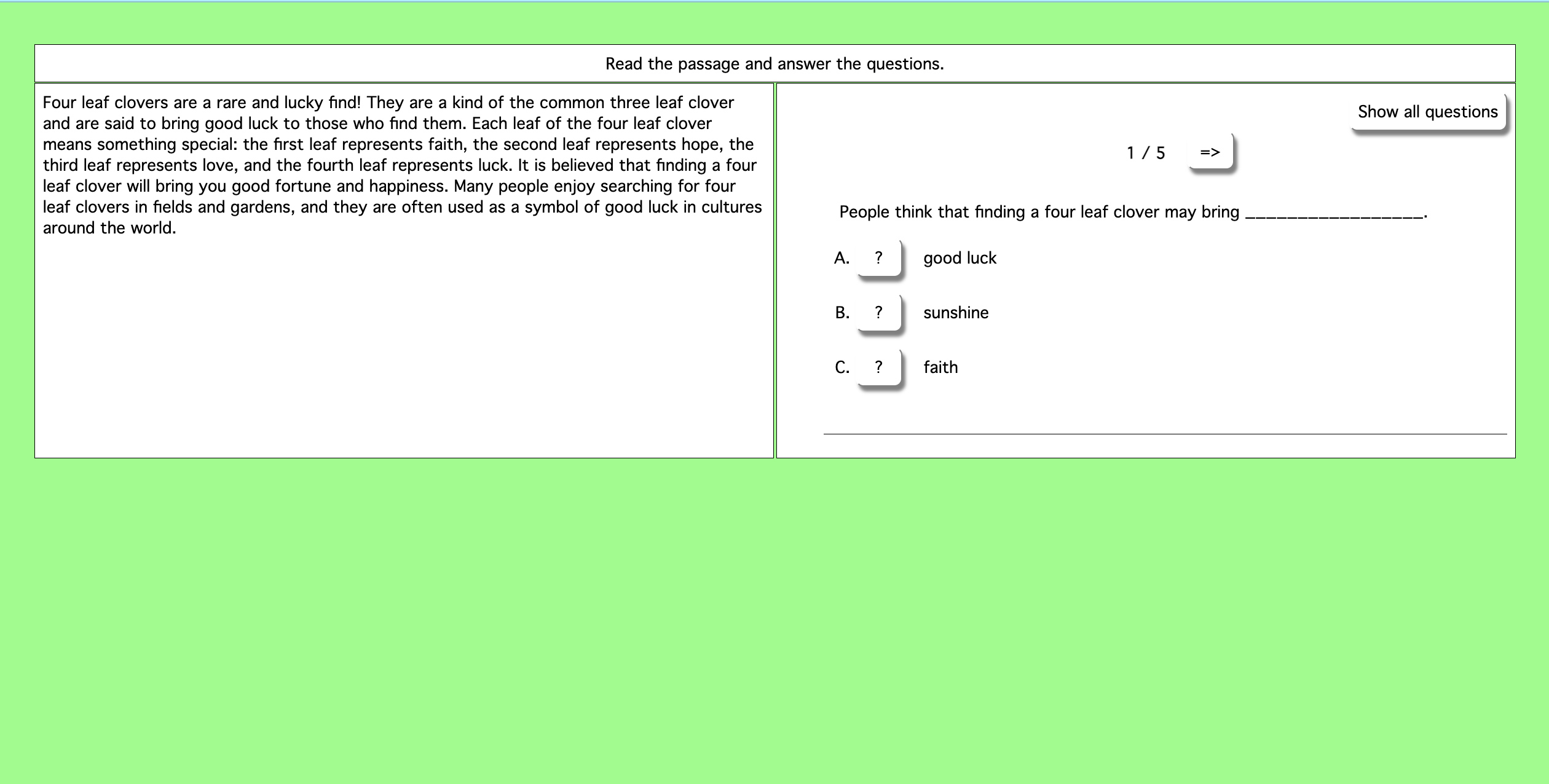 All About Licorice Reading Comprehension Passage - Online pertaining to Mr Nussbaum Reading Comprehension Worksheets