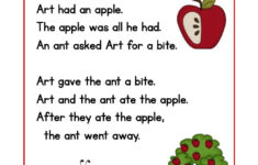 Alphabet Stories Letter A Reading Comprehension Worksheet - Have inside Short Stories Reading Comprehension Worksheets