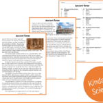 Ancient Rome Reading Comprehension Passage And Questions   Pdf Pertaining To Ancient Rome Reading Comprehension Worksheets
