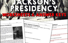 Andrew Jacksons Presidency Age Of Jackson Reading Worksheets And in Andrew Jackson Reading Comprehension Worksheet