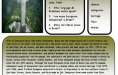 Brazil Reading For Detail (Dee…: English Esl Worksheets Pdf &amp; Doc for Brazil Reading Comprehension Worksheet