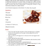 Brownie Recipe. Reading Comprehensio…: English Esl Worksheets Pdf Regarding Recipe Reading Comprehension Worksheets
