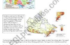 Canada - Reading Comprehension - Esl Worksheetchiaras inside Canada Reading Comprehension Worksheet