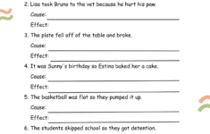Cause And Effect Text Structure Worksheets | Worksheetsgo with Cause and Effect Reading Comprehension Worksheets