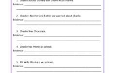 Charlie And The Chocolate Factory | Ks2 | Year 3 | Year 4 for Charlie and the Chocolate Factory Reading Comprehension Worksheets