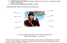 Charlie &amp; The Chocolate Factory 2 Re…: English Esl Worksheets Pdf with regard to Charlie and the Chocolate Factory Reading Comprehension Worksheets
