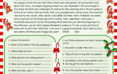 Christmas Is Coming : Christmas Re…: English Esl Worksheets Pdf & Doc in Christmas Reading Comprehension Worksheets