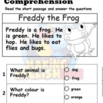 Comprehension Reading For Kindergarten Within Frog Reading Comprehension Worksheets