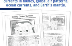 Density And Convection Currents Reading And Questions - Flying intended for Ocean Currents Reading Comprehension Worksheet