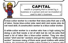 English For Kids Stepstep: Labor Day Worksheets And Reading intended for Labor Day Reading Comprehension Worksheets