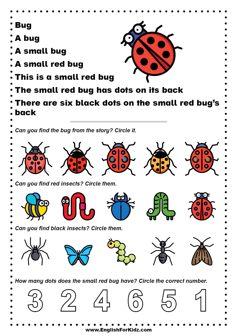 English For Kids Stepstep: Reading Comprehension For with Reading Comprehension Interactive Worksheets