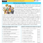 Family Relationships In Spanish   Pdf Worksheet   Spanish Learning Lab Pertaining To Advanced Spanish Reading Comprehension Worksheets