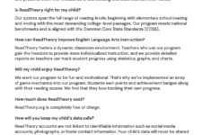 Faq - Readtheory regarding Read Theory Reading Comprehension Worksheets