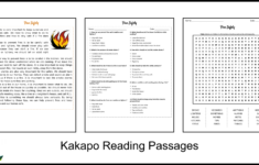Fire Safety Reading Comprehension And Word Search | Teaching Resources in Fire Safety Reading Comprehension Worksheets