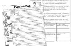 Forces And Motion - Push And Pull - Passage, Questions, And pertaining to Friction Reading Comprehension Worksheets