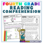 Fourth Grade Reading Comprehension   Superstar Worksheets Intended For Grade 4 Reading Comprehension Worksheets Free