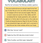 Free Printable 2Nd Grade Reading Worksheet Templates | Canva Within Free 2Nd Grade Reading Comprehension Worksheets
