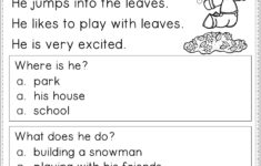 Free Printable First Grade Reading Comprehension Worksheets | K5 regarding Reading Comprehension Worksheets For First Graders