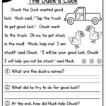 Free Printable Kindergarten Reading Worksheets   Activity School With Simple Reading Comprehension Worksheets For Kindergarten